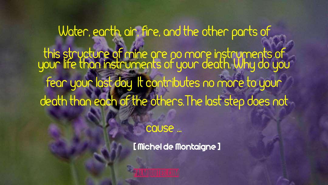 Values Death Life quotes by Michel De Montaigne
