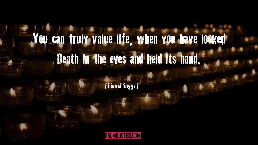 Values In Life quotes by Lionel Suggs