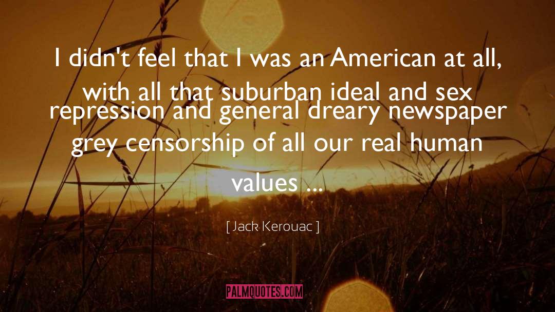 Values quotes by Jack Kerouac