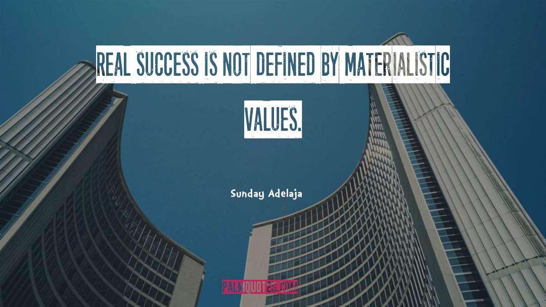 Values quotes by Sunday Adelaja