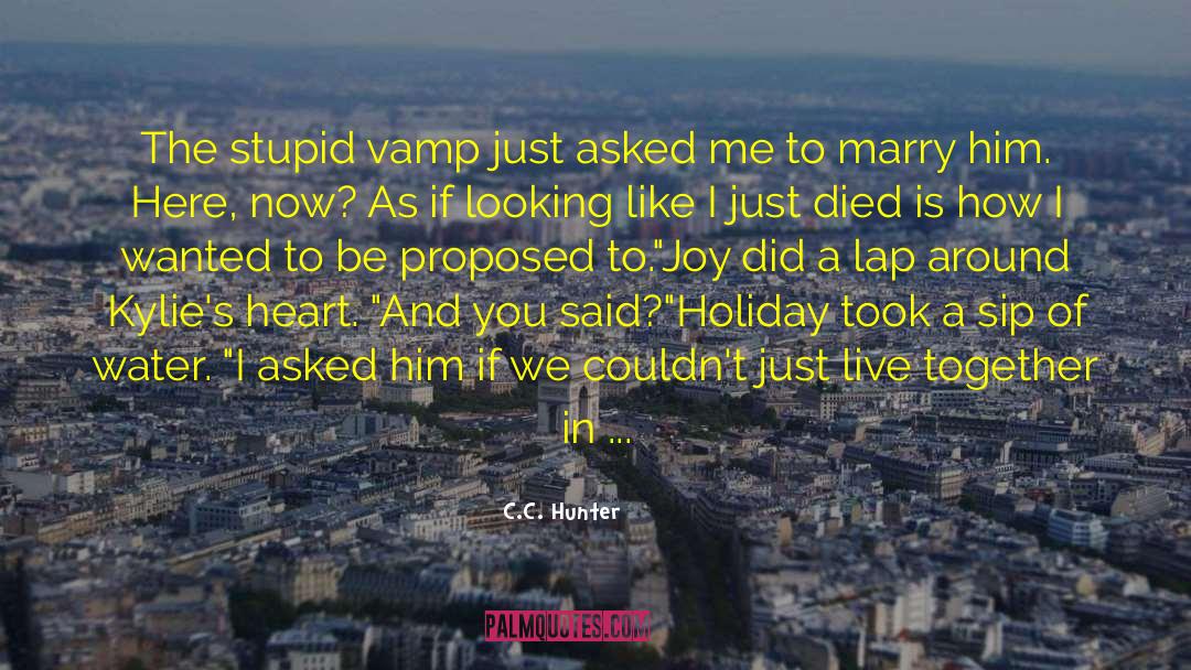 Vamp quotes by C.C. Hunter