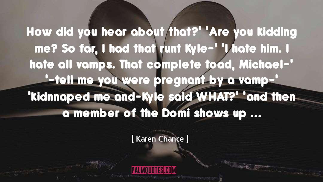 Vamp quotes by Karen Chance