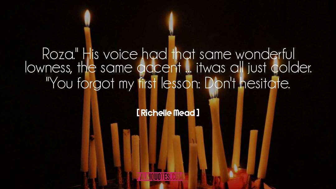 Vampire Academy Series quotes by Richelle Mead