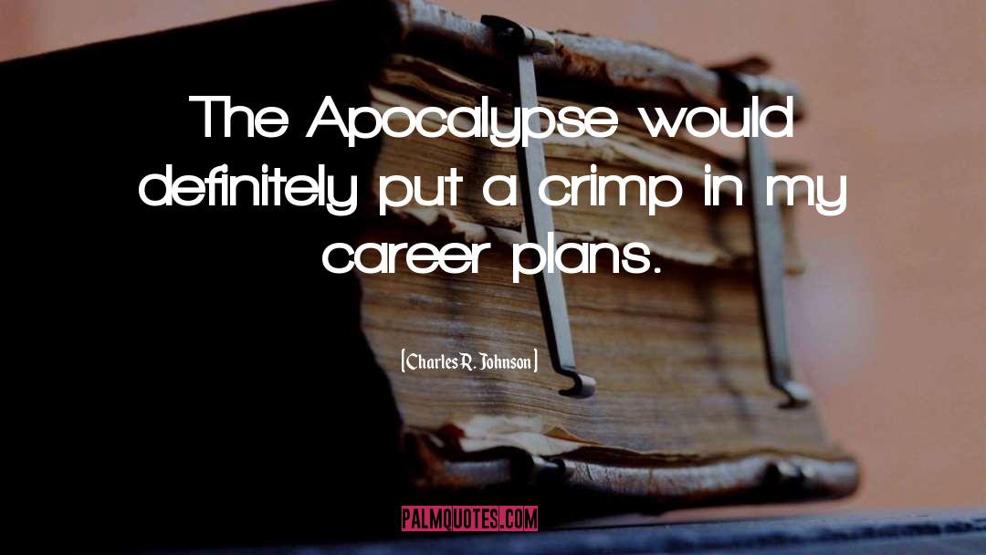 Vampire Apocalypse quotes by Charles R. Johnson