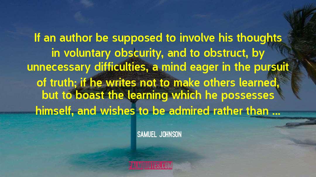 Vampire Author quotes by Samuel Johnson