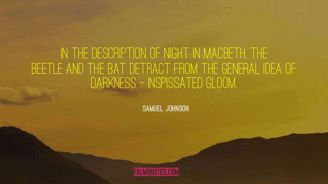 Vampire Bat quotes by Samuel Johnson
