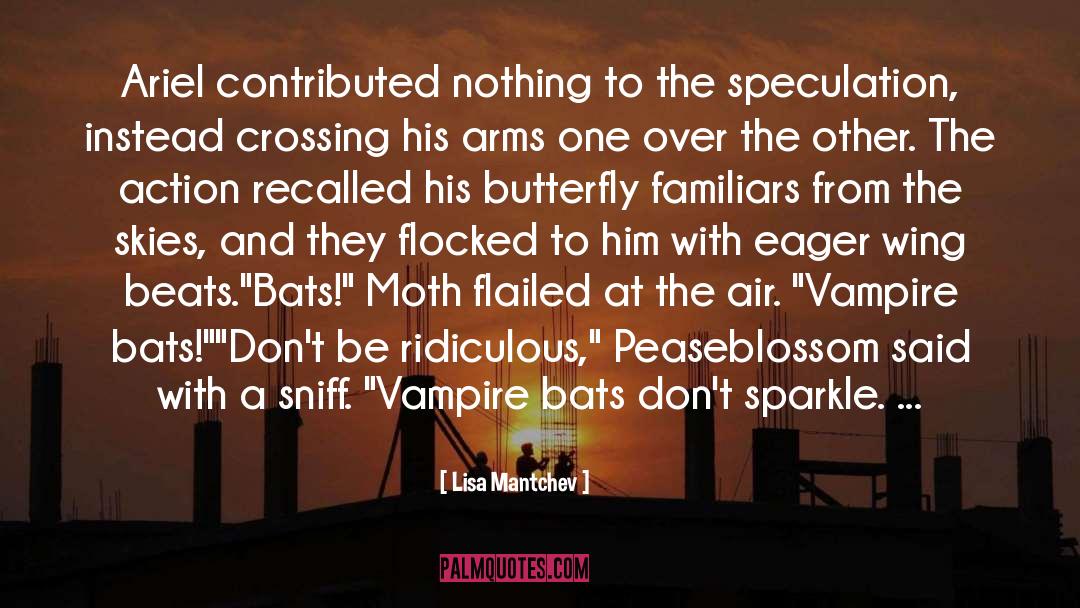Vampire Bats quotes by Lisa Mantchev