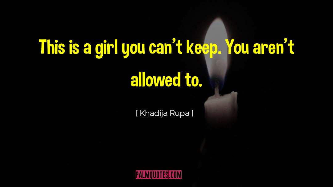 Vampire Girl quotes by Khadija Rupa