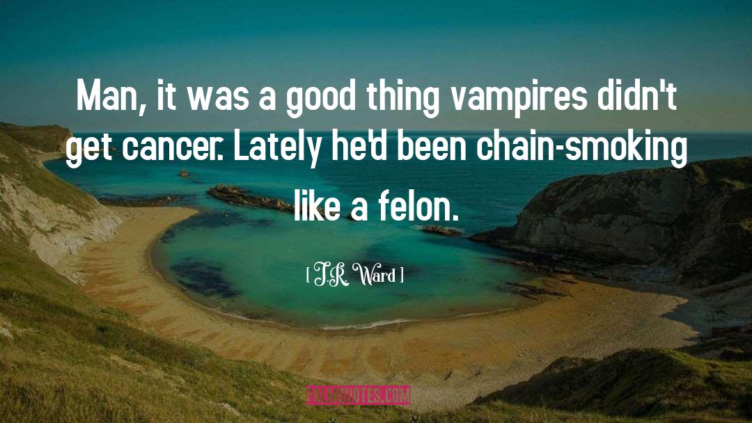 Vampire Joke quotes by J.R. Ward