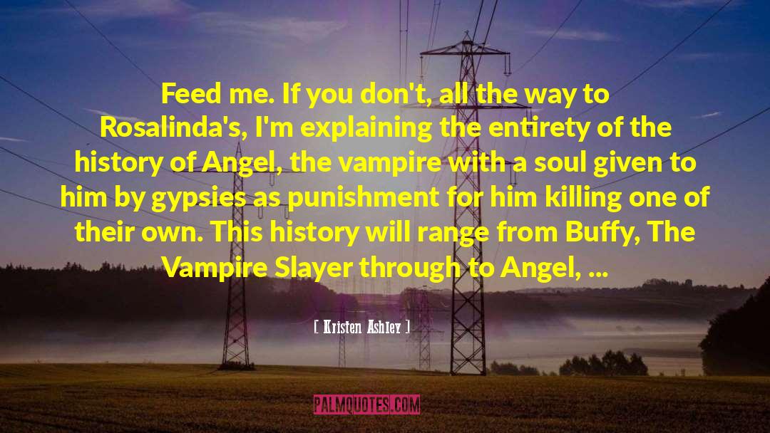Vampire Mythology quotes by Kristen Ashley