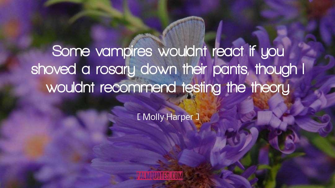 Vampire quotes by Molly Harper