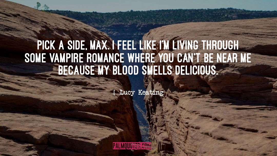 Vampire Romance quotes by Lucy Keating