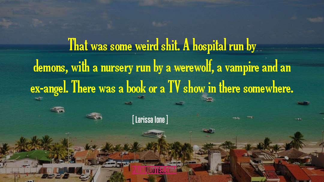 Vampire Slayers quotes by Larissa Ione