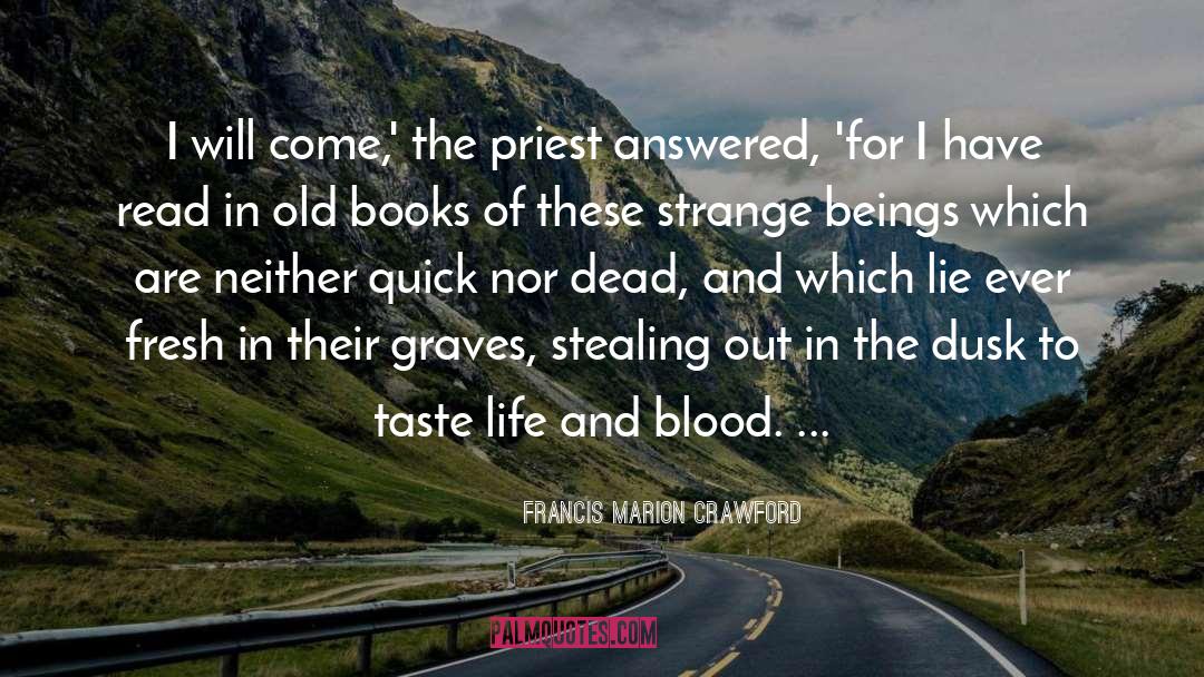 Vampires In Venice quotes by Francis Marion Crawford