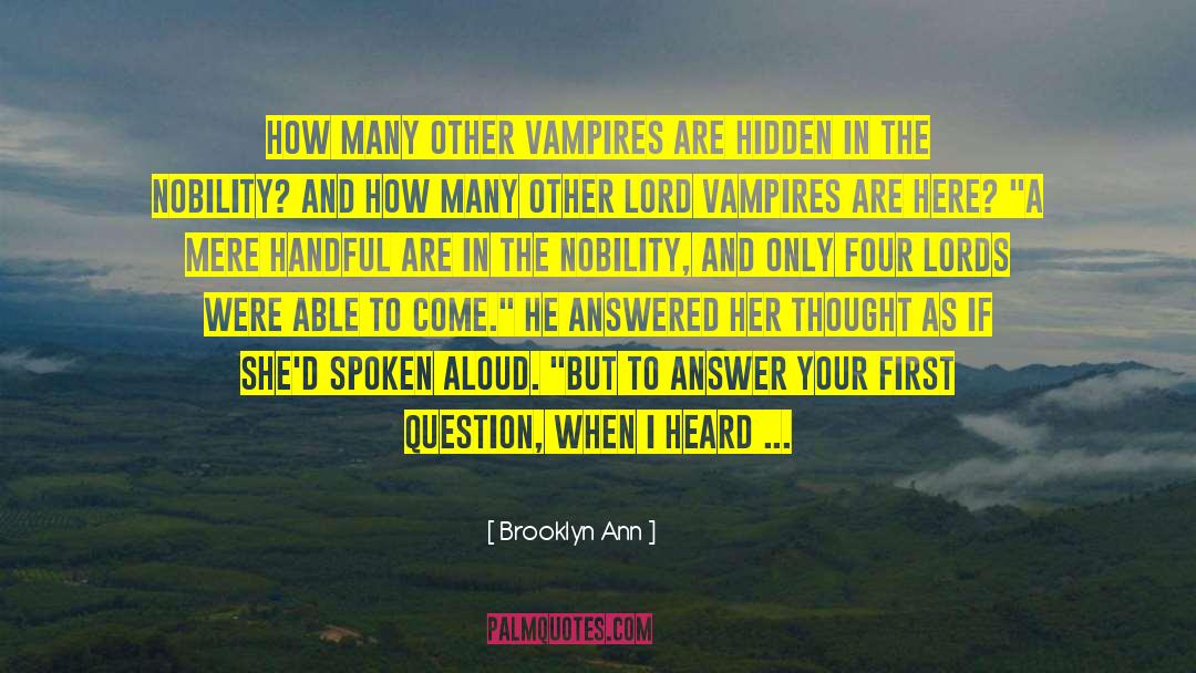 Vampires Of Venice quotes by Brooklyn Ann