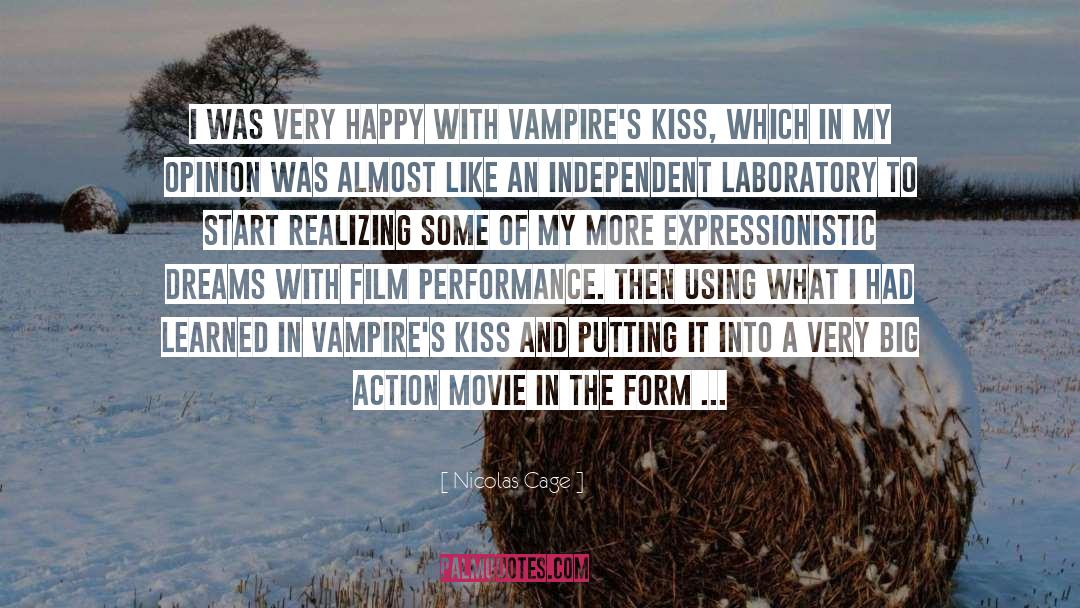 Vampires Of Venice quotes by Nicolas Cage