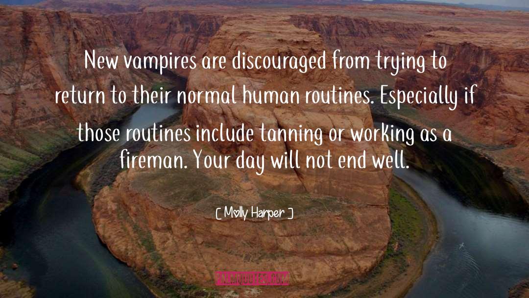 Vampires quotes by Molly Harper