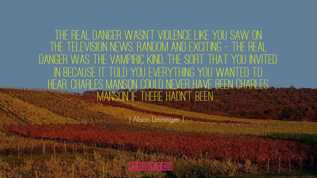 Vampiric quotes by Alison Umminger