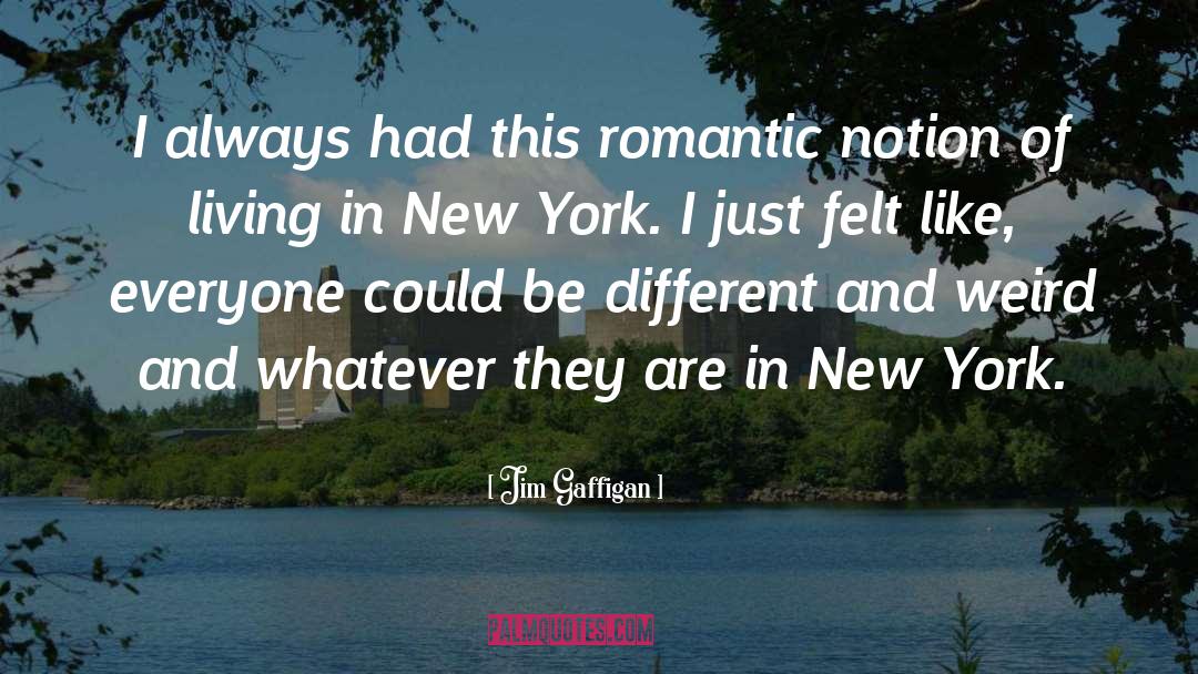 Van Duzer New York quotes by Jim Gaffigan
