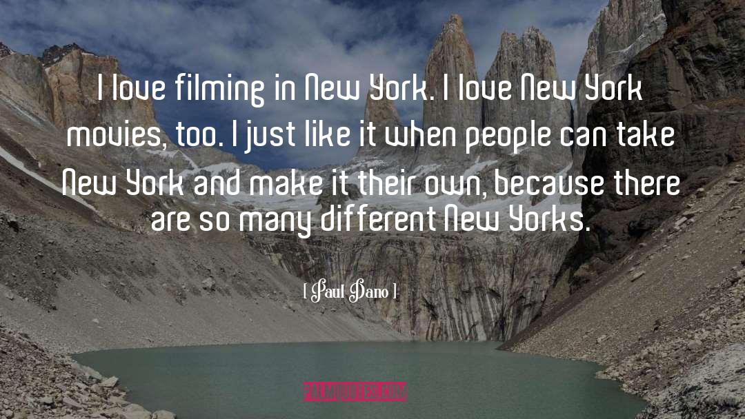 Van Duzer New York quotes by Paul Dano