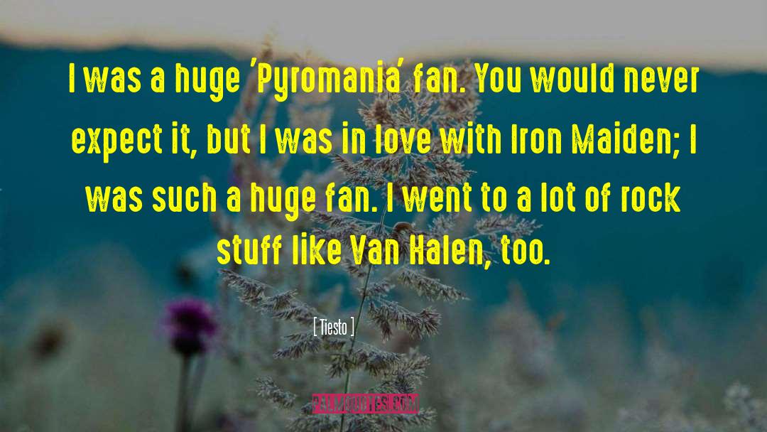 Van Halen quotes by Tiesto