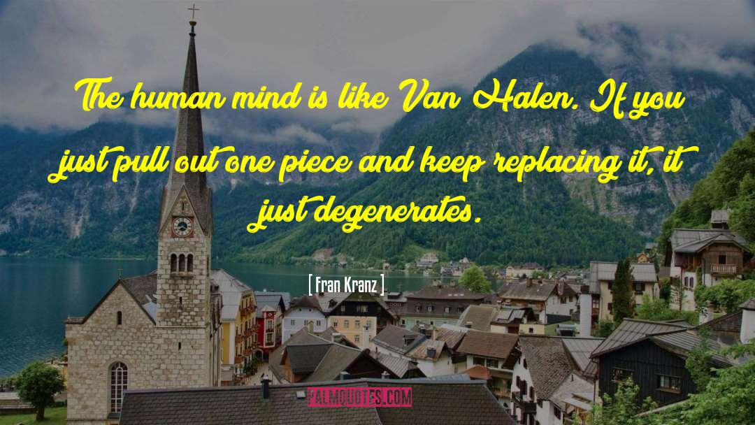 Van Halen quotes by Fran Kranz