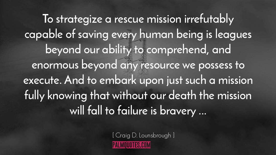 Vandemark Rescue quotes by Craig D. Lounsbrough
