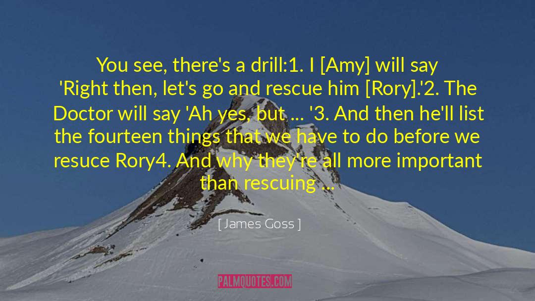 Vandemark Rescue quotes by James Goss