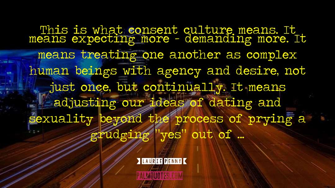 Vanderbeck Agency quotes by Laurie Penny