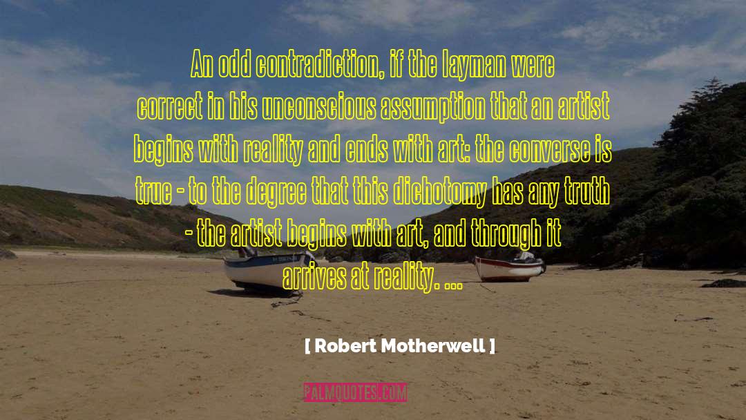 Vanderkloot Artist quotes by Robert Motherwell