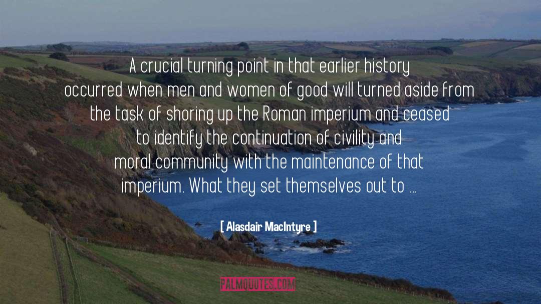 Vandermark Construction quotes by Alasdair MacIntyre