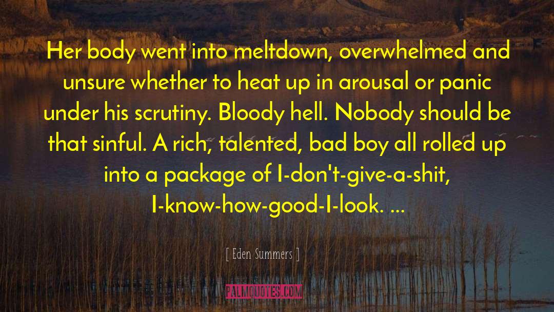Vandeville Meltdown quotes by Eden Summers