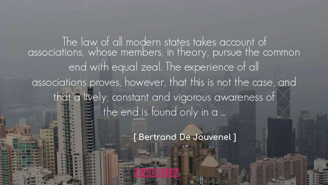 Vandewater Associates quotes by Bertrand De Jouvenel