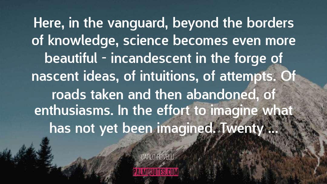Vanguard quotes by Carlo Rovelli