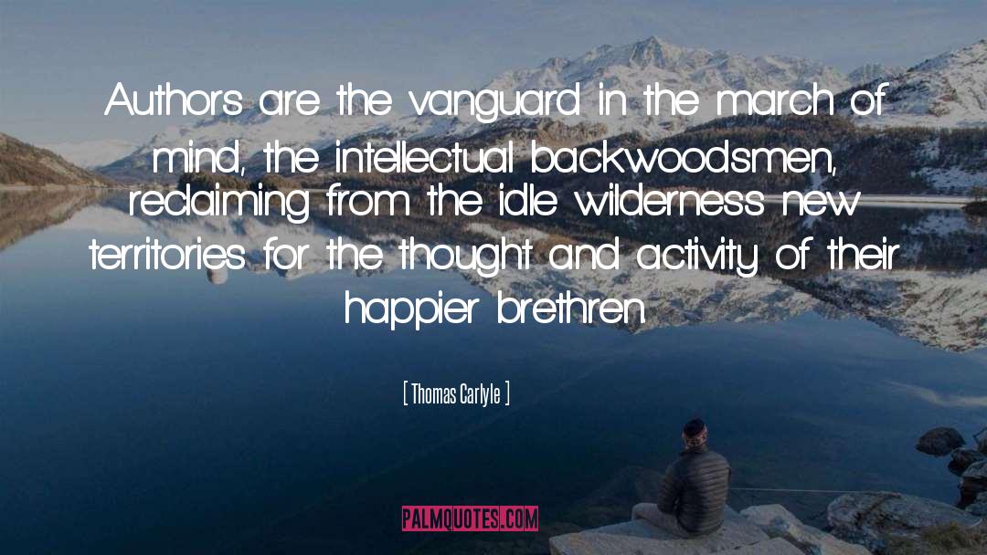 Vanguard quotes by Thomas Carlyle