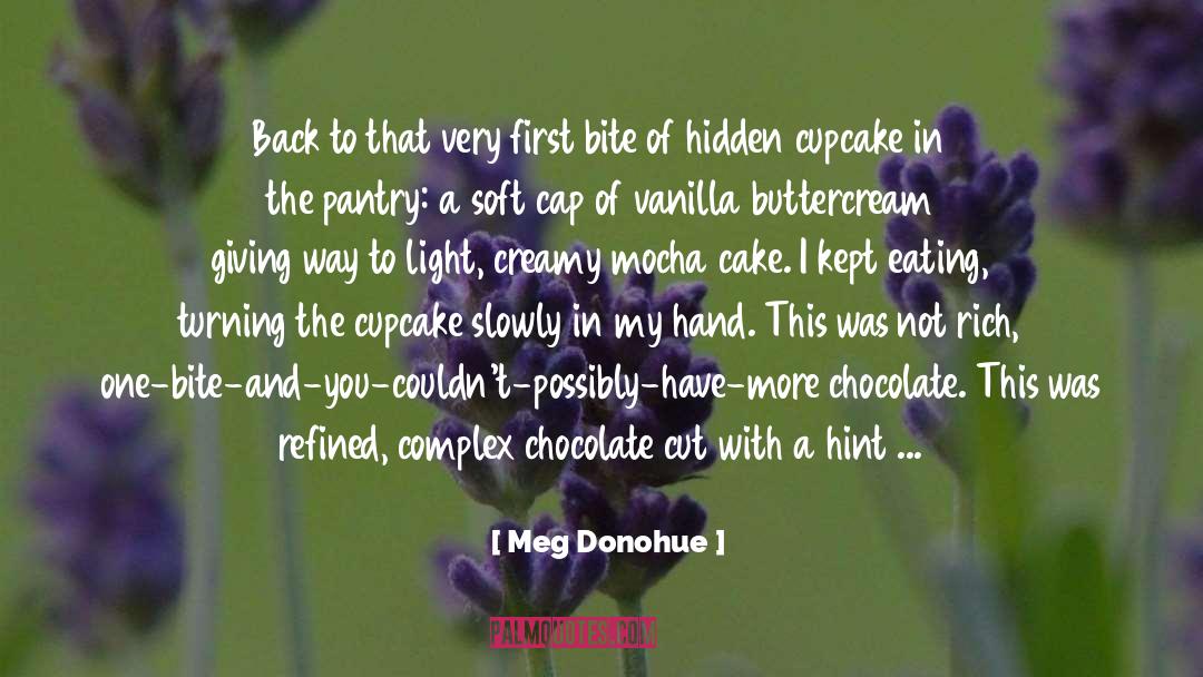 Vanilla quotes by Meg Donohue