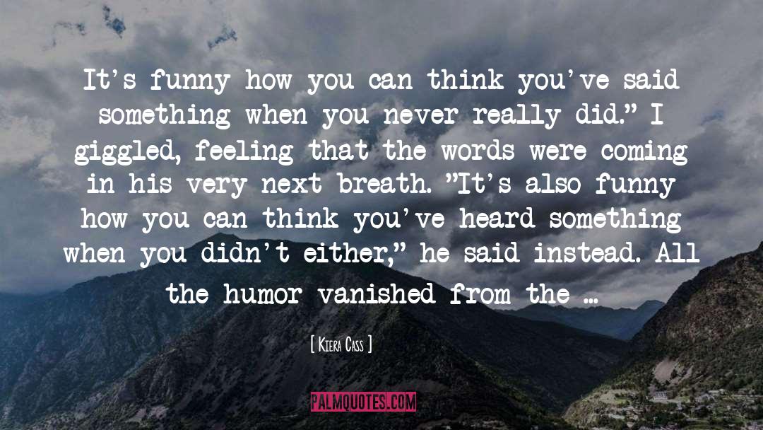 Vanished quotes by Kiera Cass