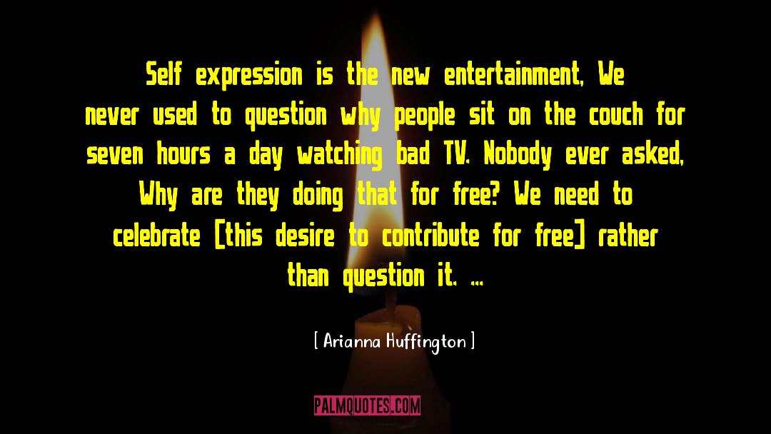 Vanished Tv quotes by Arianna Huffington