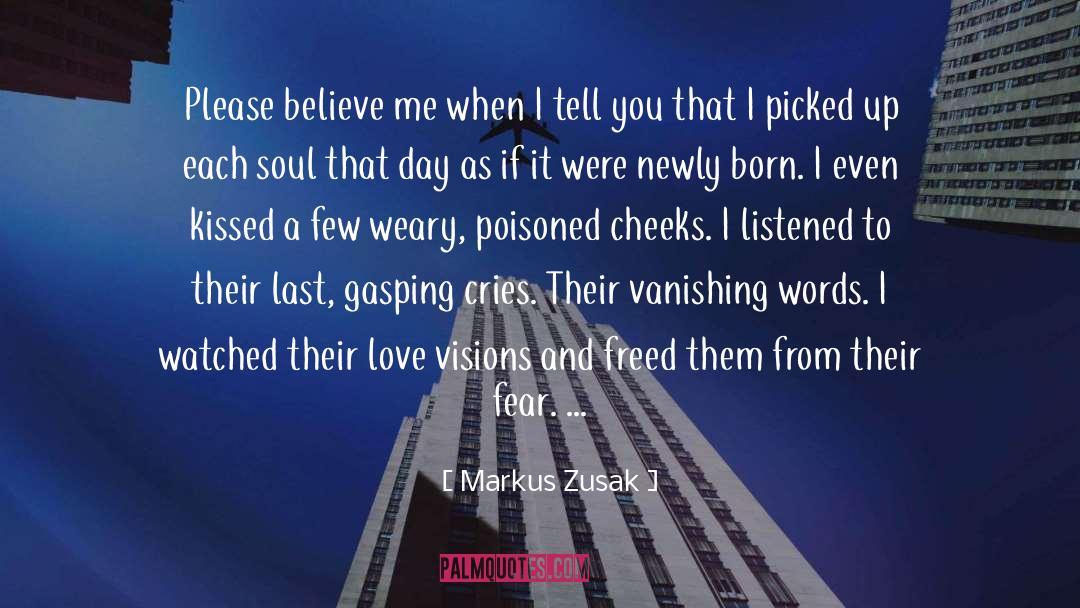 Vanishing quotes by Markus Zusak