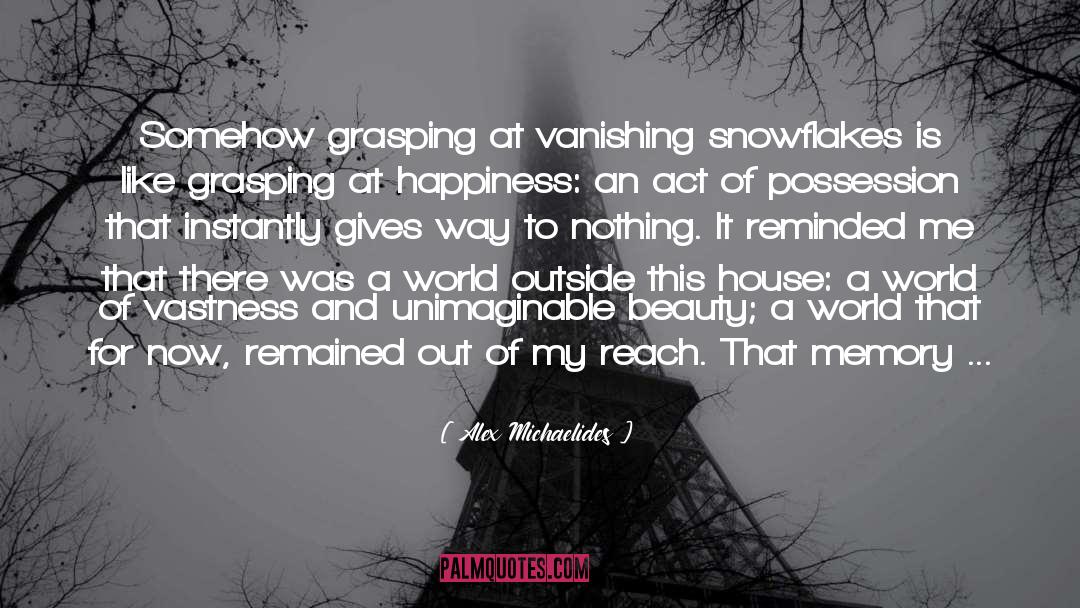 Vanishing quotes by Alex Michaelides