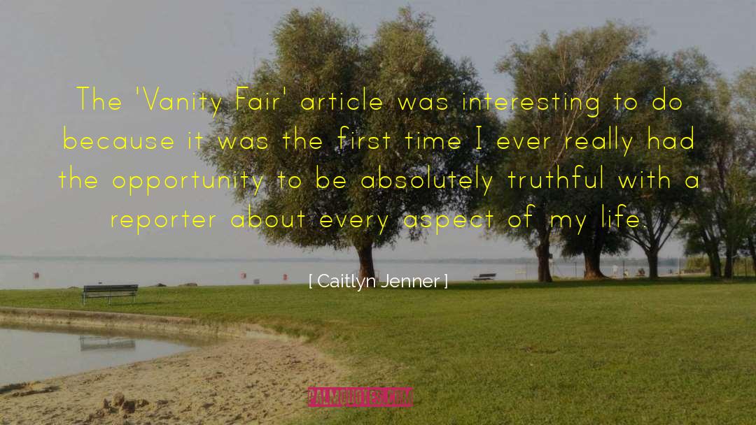 Vanity Fair quotes by Caitlyn Jenner