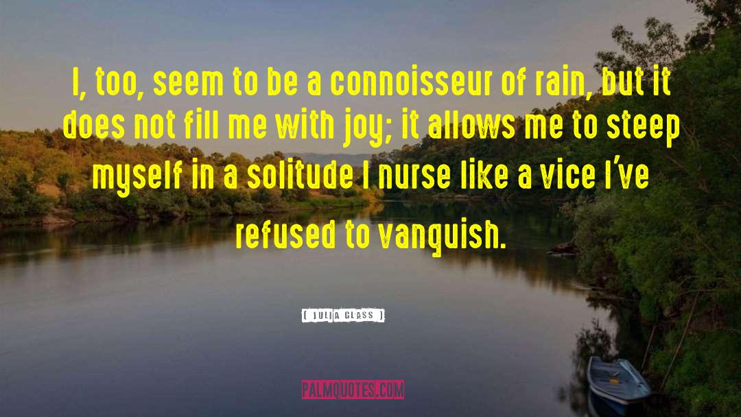 Vanquish quotes by Julia Glass