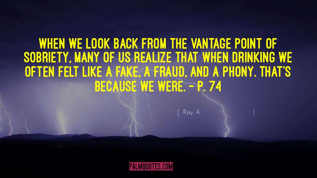 Vantage Point quotes by Ray A.
