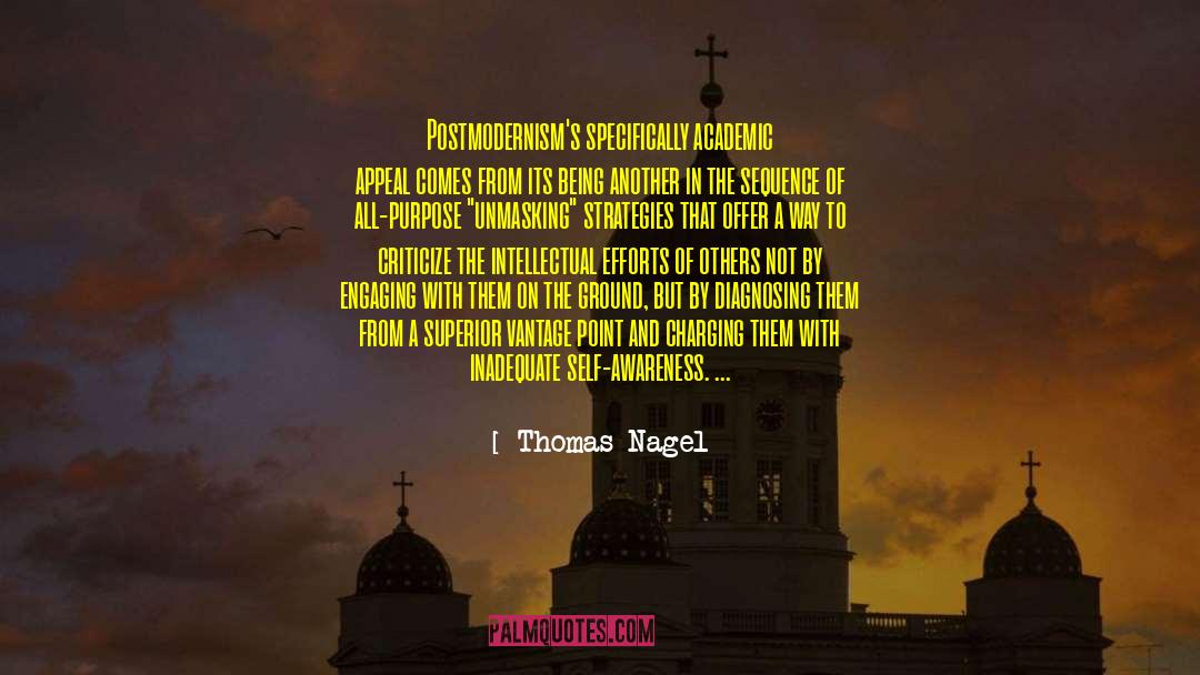 Vantage Point quotes by Thomas Nagel