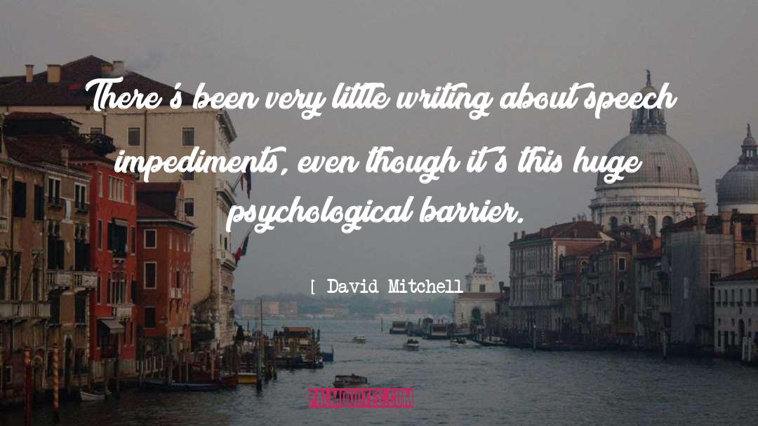 Vapor Barrier Quote quotes by David Mitchell