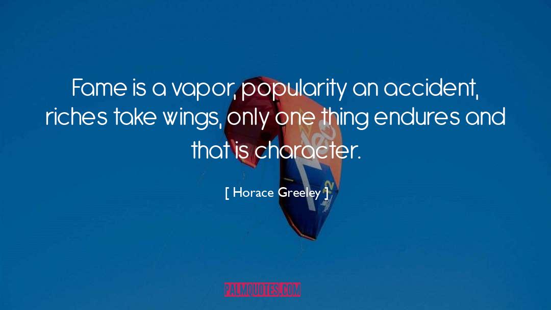 Vapor quotes by Horace Greeley