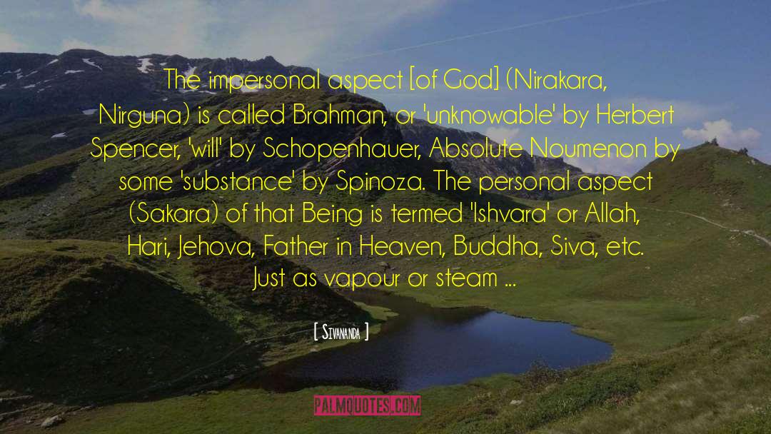 Vapour quotes by Sivananda