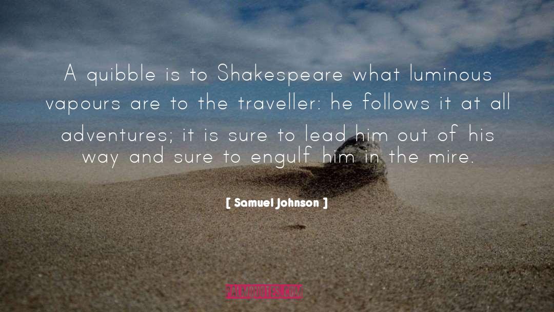 Vapour quotes by Samuel Johnson