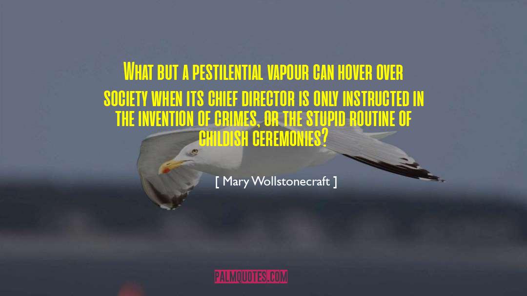 Vapour quotes by Mary Wollstonecraft