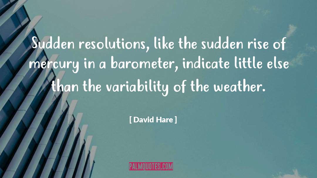 Variability quotes by David Hare